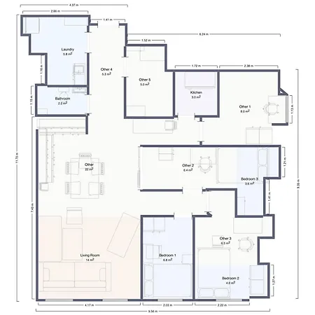 4br 2bath - Penthouse Esque * Берген