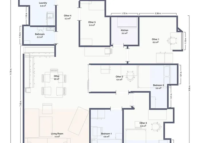 4br 2bath - Penthouse Esque * Bergen